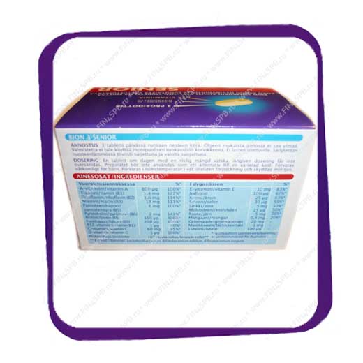 фото: Bion 3 Senior 60 tabs (Бион 3 Сеньор 60 табл.)